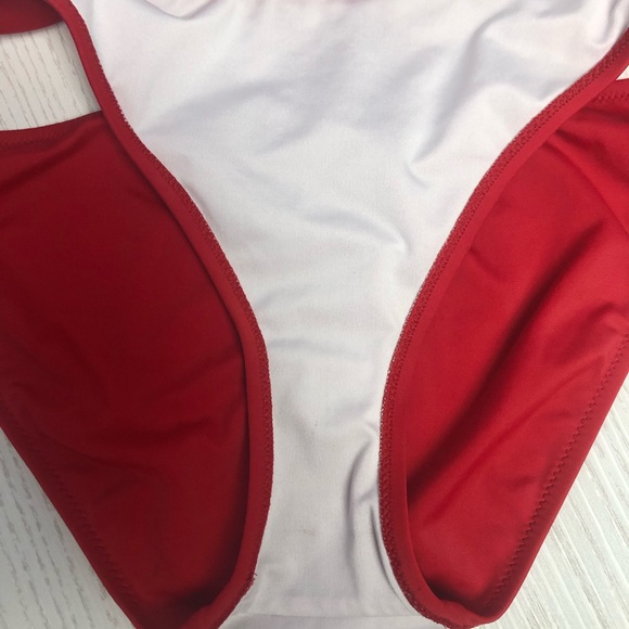 Victoria’s Secret Red Bikini Bottom Sz M - Picture 5 of 9